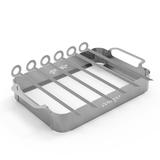 [CUK009] Brochetera inoxidable