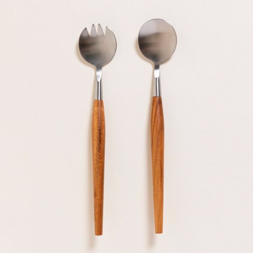 [MIS062] Set cubiertos x 2 para ensalada Acacia